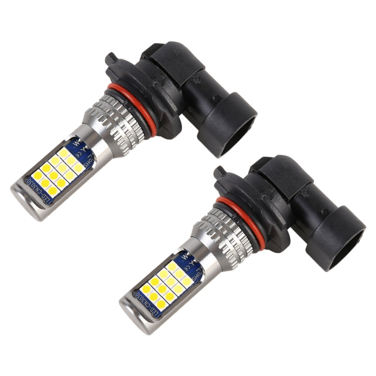 2 PCS DC12-24V / 8.6W Car Double Colors Fog Lights with 24LEDs SMD-3030 & Constant Current, Bag Packaging