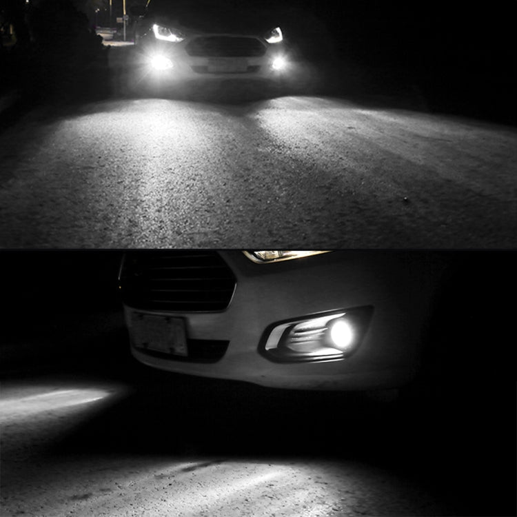 2 PCS DC12-24V / 8.6W Car Fog Lights with 24LEDs SMD-3030 & Constant Current, Bag Packagin