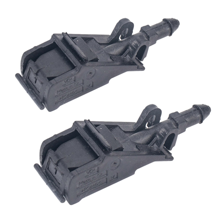 2 PCS Windshield Washer Wiper Jet Water Spray Nozzle 6RD955985 for Volkswagen-Reluova