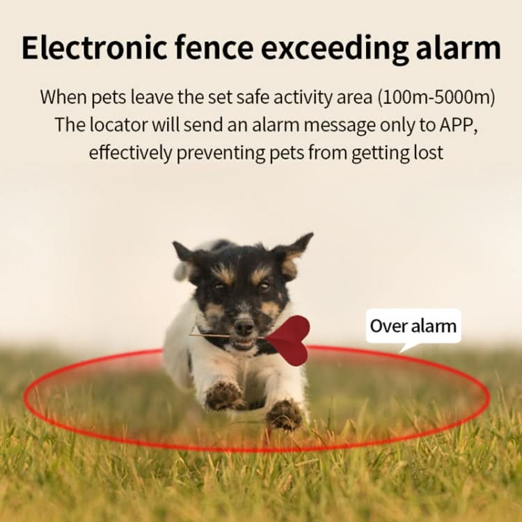 G06 IP67 Waterproof Pet GPS Tracker Dog Locator.