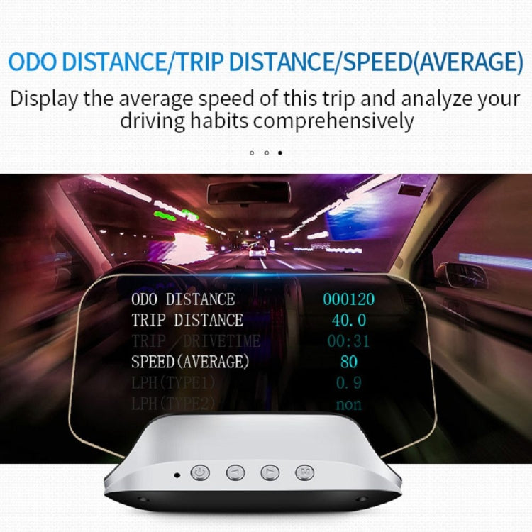 C3 OBD2 + GPS Mode Car Head-up Display HUD Overspeed / Speed / Water Temperature Too High / Voltage Too Low / Engine Failure Alarm / Fatigue Driving Reminder / Navigation Function ÎҵÄÉ̵ê