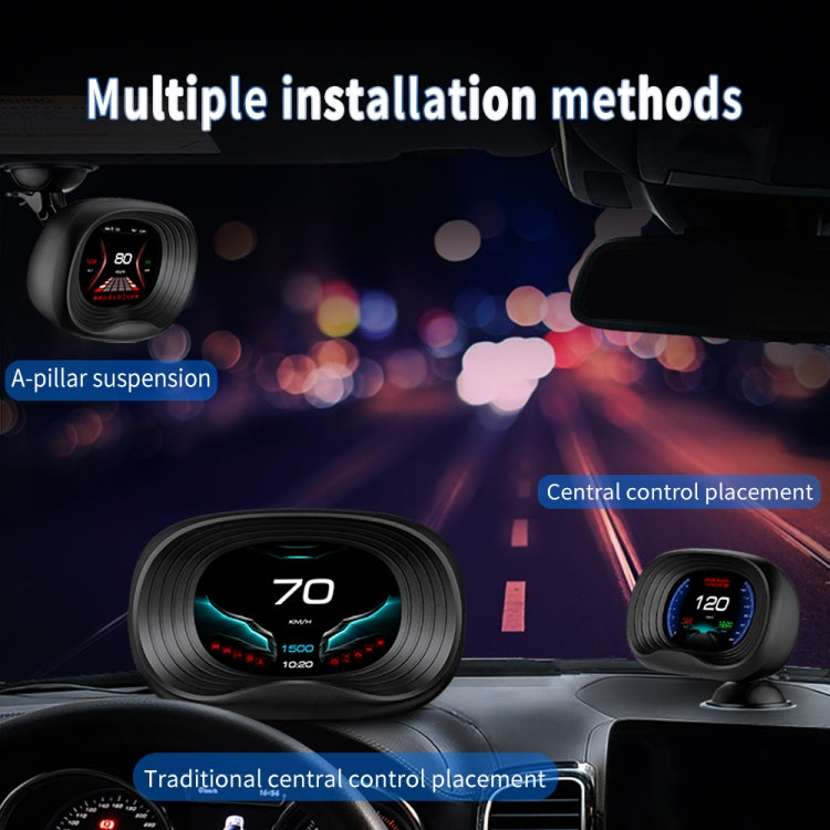 P20 OBD2 + GPS Mode Car Head-up Display HUD Overspeed / Speed / Water Temperature Alarm ÎҵÄÉ̵ê