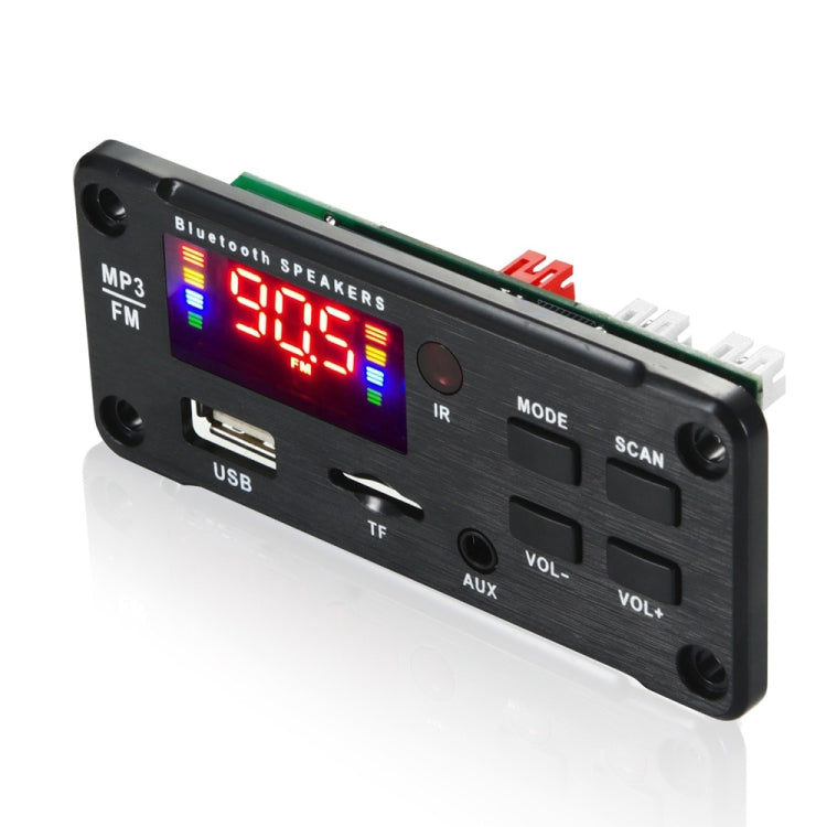 JX-916BT 12V 50W Color Screen Car MP3 Player,Support Bluetooth / FM / Call / Recording