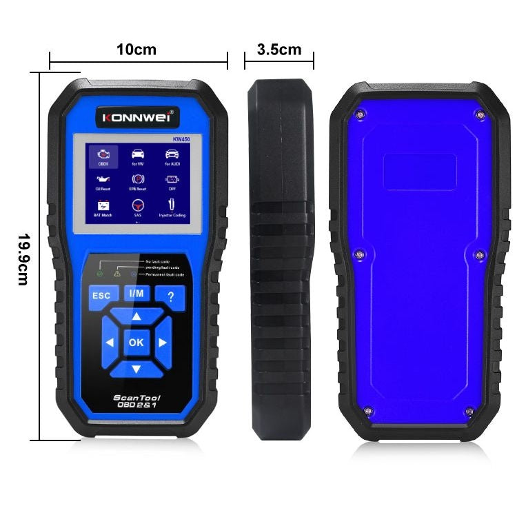 KONNWEI KW450 Car 2.8 inch TFT Color Screen Battery Tester Support 2 Languages / System  XP WIN7 WIN8 WIN10 ÎҵÄÉ̵ê