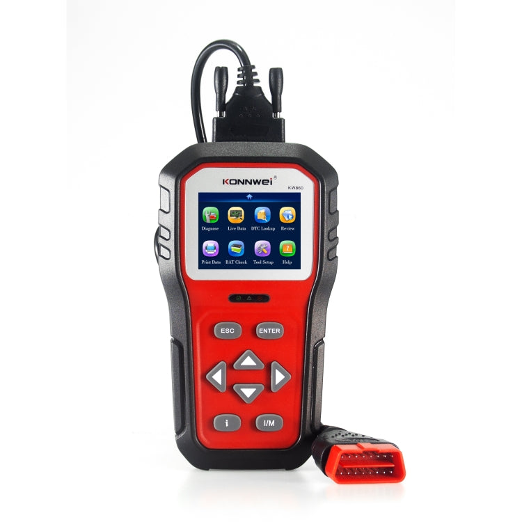 KONNWEI KW860 Car 2.8 inch TFT Color Screen Battery Tester Support 8 Languages / I Key Analysis Function ÎҵÄÉ̵ê