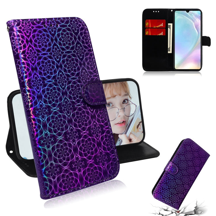 Solid Color Colorful Magnetic Buckle Horizontal Flip PU Leather Case with Holder & Card Slots & Wallet & Lanyard, Series 2