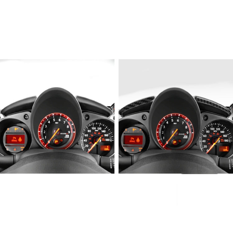 Car Carbon Fiber Dashboard Decorative Strip for Nissan 370Z Z34 2009-, Left and Right Drive Universal ÎҵÄÉ̵ê