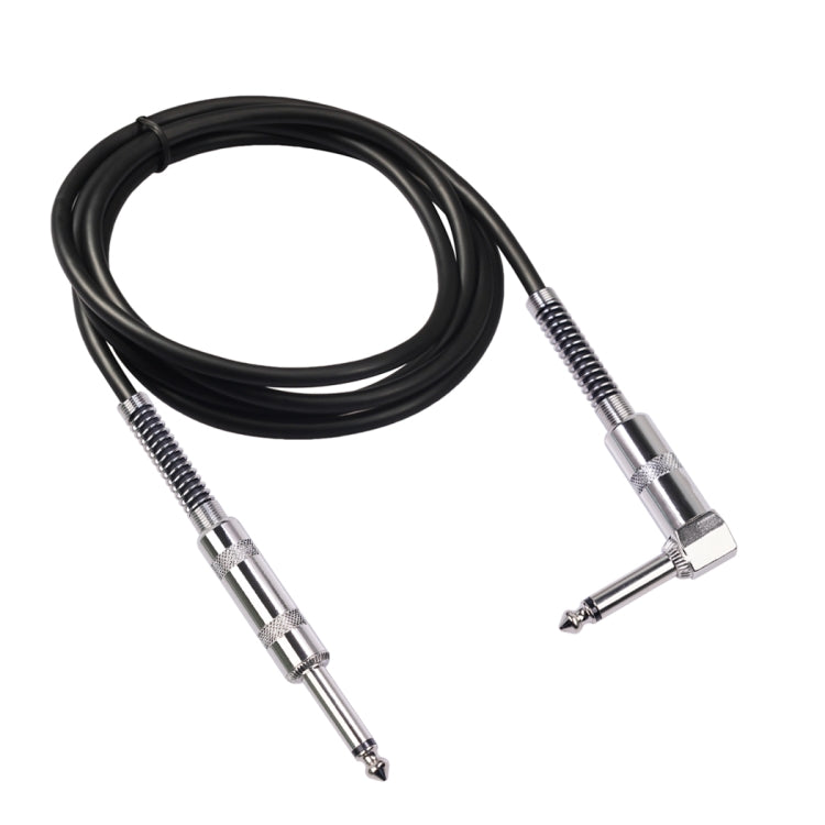 TC048SL 6.35mm Plug Straight to Elbow Electric Guitar Audio Cable Reluova