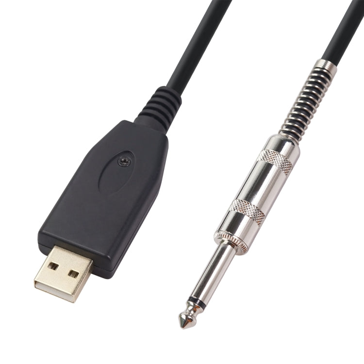 US48S USB to 6.35mm Electric Guitar Recording Cable