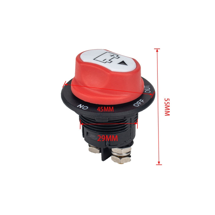 100A Car Battery Selector Isolator Disconnect Rotary Switch Cut