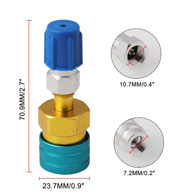 Car Sir Conditioner AC Charging Quick Connector Adapter ÎҵÄÉ̵ê