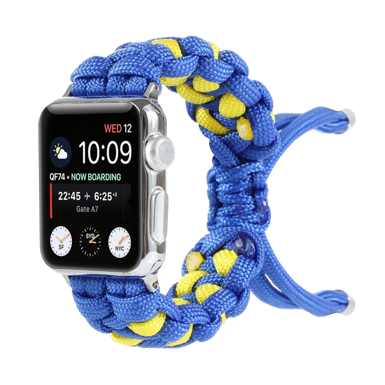 Braided Umbrella Cord Watch Strap