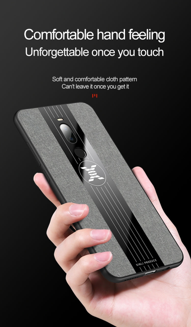 XINLI Stitching Cloth Textue Shockproof TPU Protective Case