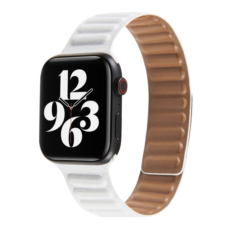 Loop Leather Watchband For Apple Watch Series 6 & SE & 5 & 4 40mm / 3 & 2 & 1 38mm