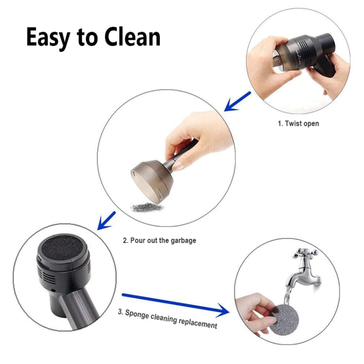 HK-6019D Portable Household Car Handheld Mini USB Vacuum Cleaner Dust Collector Cleaning Tools My Store