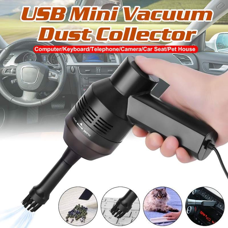 HK-6019D Portable Household Car Handheld Mini USB Vacuum Cleaner Dust Collector Cleaning Tools My Store