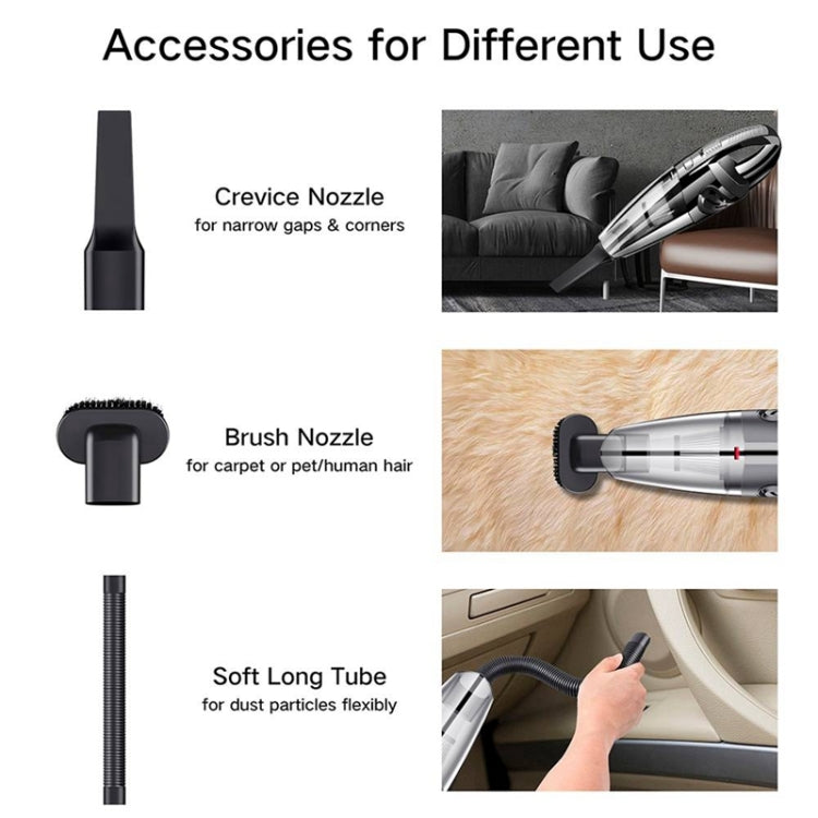 R-6053 6000Pa Multi-function USB Charging Car Handheld Wireless Vacuum Cleaner Dust Collector Cleaning Tools