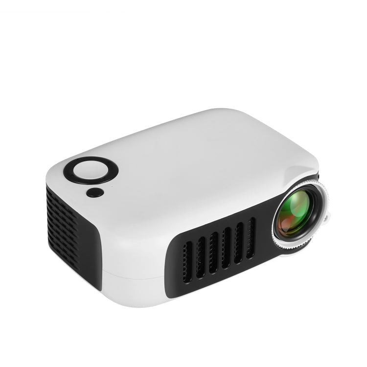 TRANSJEE A2000 320x240P 1000 ANSI Lumens Mini Home Theater HD Digital Projector, Plug Type: AU Plug Reluova