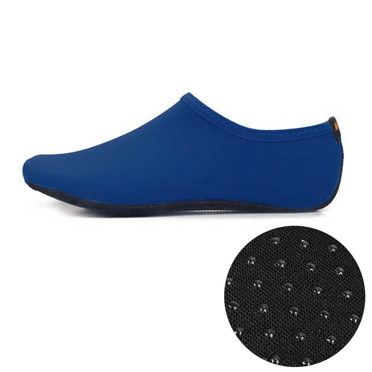 Non-slip Plastic Grain Texture Thick Cloth Sole Solid Color Diving Shoes and Socks, One Pair, Series 1 Reluova