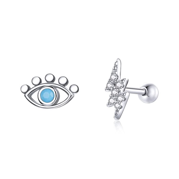 S925 Sterling Silver Eye Of Lightning Women Earrings Reluova