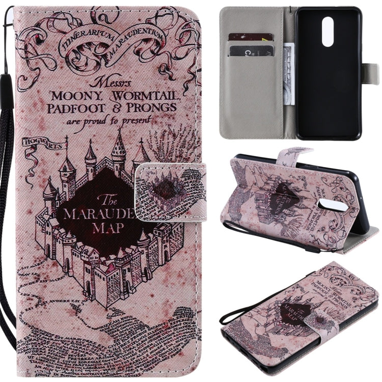 Painted Pattern Horizontal Flip Leather Case, with Wallet & Holder & Card Slots & Lanyard, Series 1 My Store