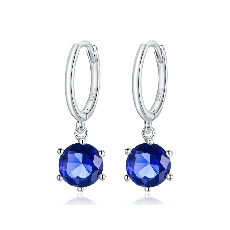 S925 Sterling Silver Water Drop Zircon Women Earrings My Store