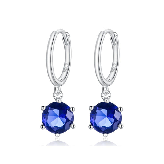 S925 Sterling Silver Water Drop Zircon Women Earrings My Store