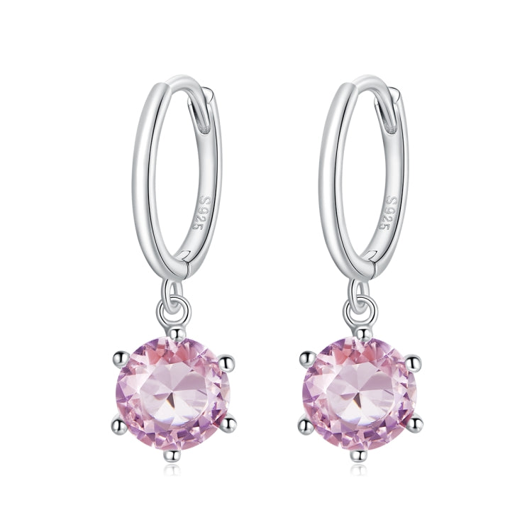 S925 Sterling Silver Water Drop Zircon Women Earrings My Store