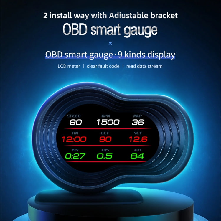 F9 OBD2 Car HUD Head-up Display Speed / Water Temperature / Voltage Display ÎҵÄÉ̵ê