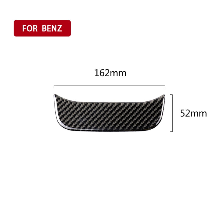 Car Carbon Fiber Rear Air Outlet Lower Decorative Sticker for Mercedes-Benz C Class W205 C180 C200 C300 GLC, Left and Right Drive Universal ÎҵÄÉ̵ê