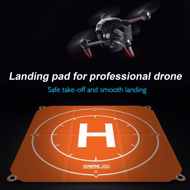 STARTRC 1109143 50cm Portable Drone Universal Foldable Square Parking Apron Landing Pad for DJI FPV / mini 2 / Air 2 My Store