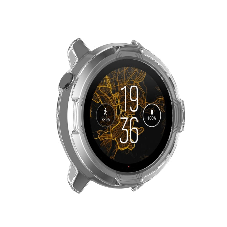 For Suunto 7 Half Coverage Hollowed TPU Protective Case