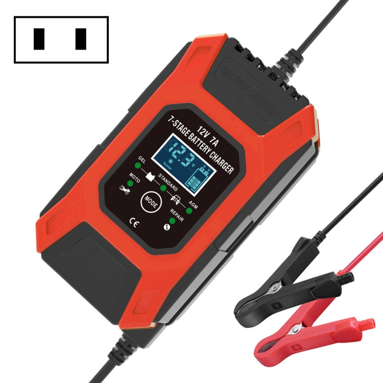 FOXSUR Car / Motorcycle Repair Charger 12V 7A 7-stage + Multi-battery Mode Lead-acid Battery Charger ÎҵÄÉ̵ê