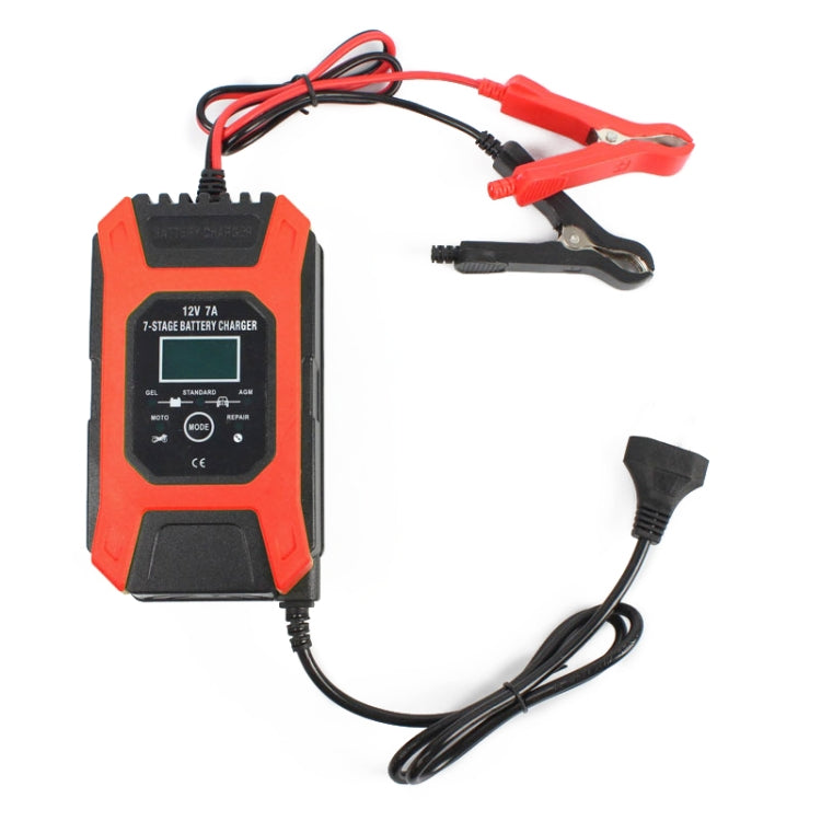 FOXSUR Car / Motorcycle Repair Charger 12V 7A 7-stage + Multi-battery Mode Lead-acid Battery Charger ÎҵÄÉ̵ê