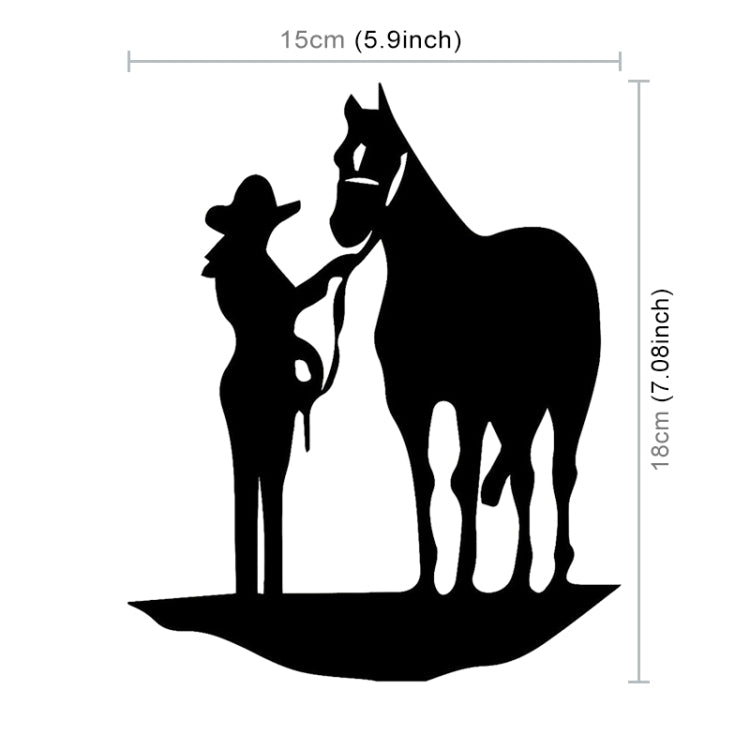 5 PCS Car Waterproof Horse Pattern Sticker ÎҵÄÉ̵ê