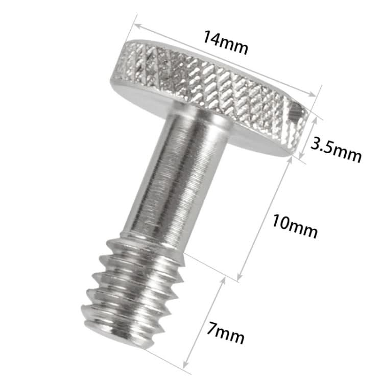 BEXIN LS005 2 PCS 1/4 inch Female Thread Screws DSLR Camera Mount Screws My Store