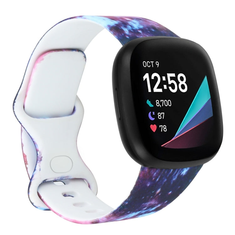 For Fitbit Versa 3 Printing Replacement Strap Watchband