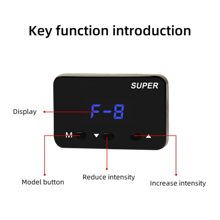 For Honda Brio 2014- Car Potent Booster Electronic Throttle Controller, Series 3