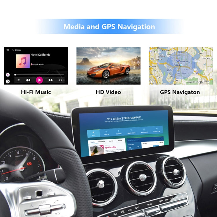 CP41 Car Android 9.0 Wireless Carplay with 4+32G AI Voice Navigation Box for Audi / Volkswagen / Ford / Hyundai / Skoda 2018-2020