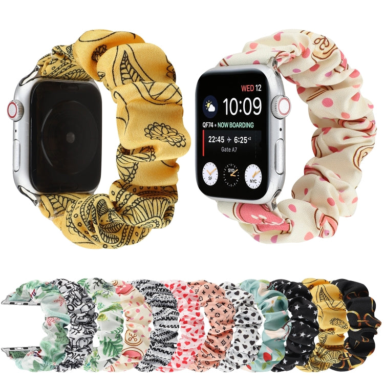 Fabric Hair Ring Replacement Strap Watchband For