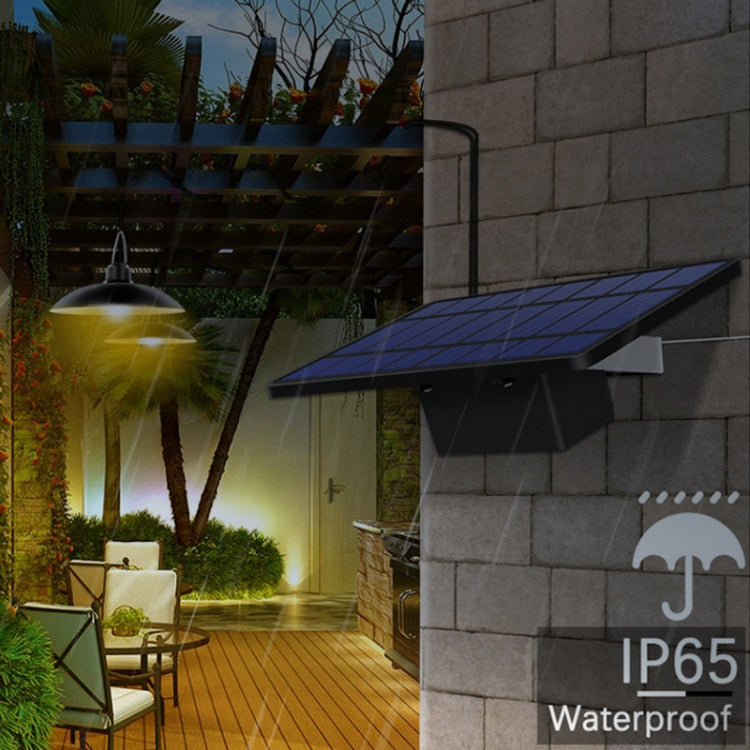 2 in 1 Solar Light Landscape Courtyard Corridor Lighting 32-LED Retro Chandelier