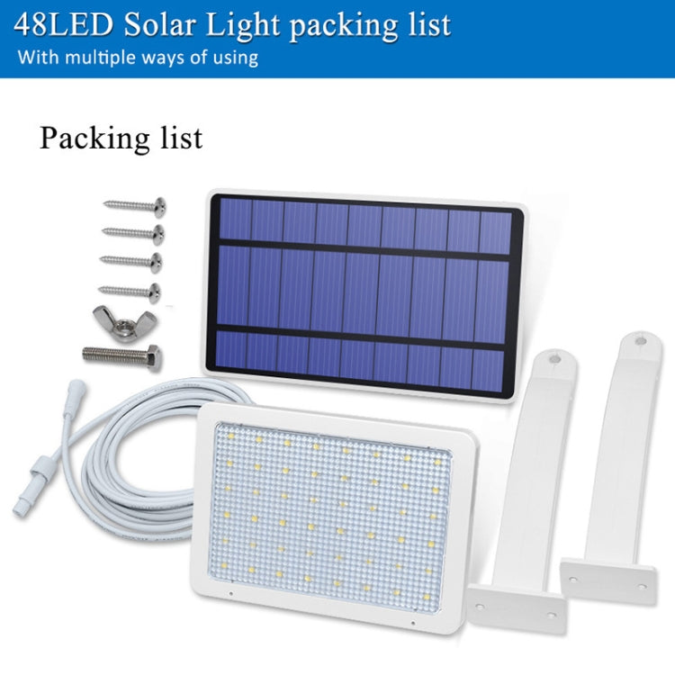 48LED Detachable Solar Light IP65 Waterproof Outdoor Courtyard LED Street Lamp My Store