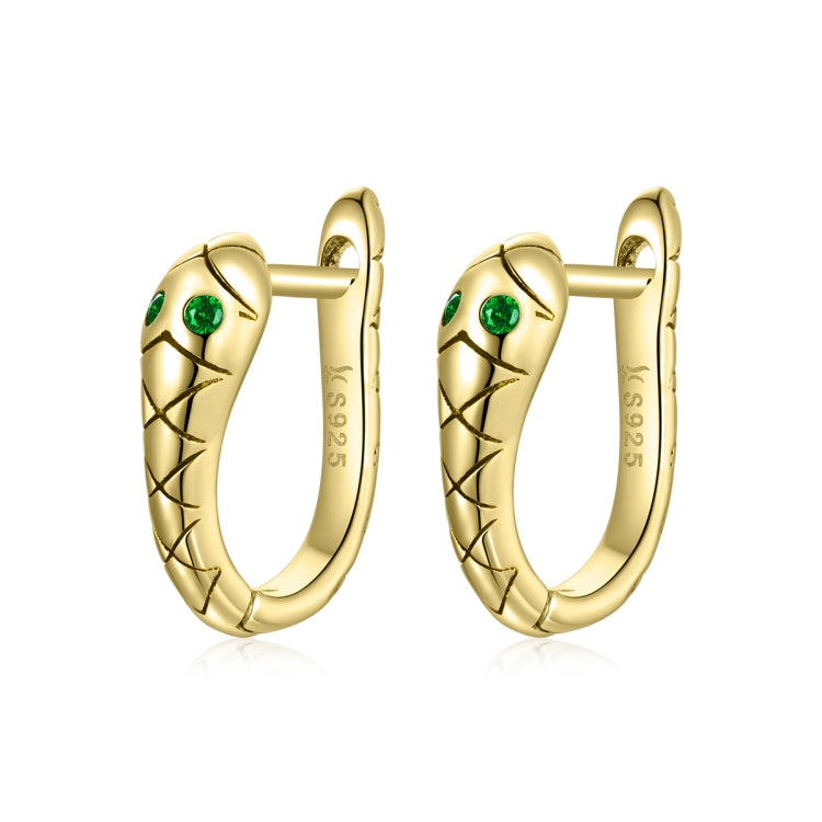 S925 Sterling Silver Smart Snake Ear Studs Women Earrings My Store