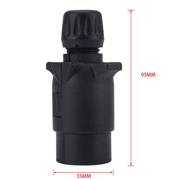 A4060 12V 7Pin EU Plug Socket Wiring Connector Adapter Plug Socket for Trailer