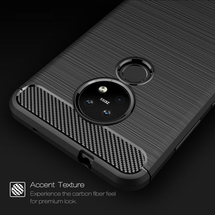 Brushed Texture Carbon Fiber TPU Protective Case My Store