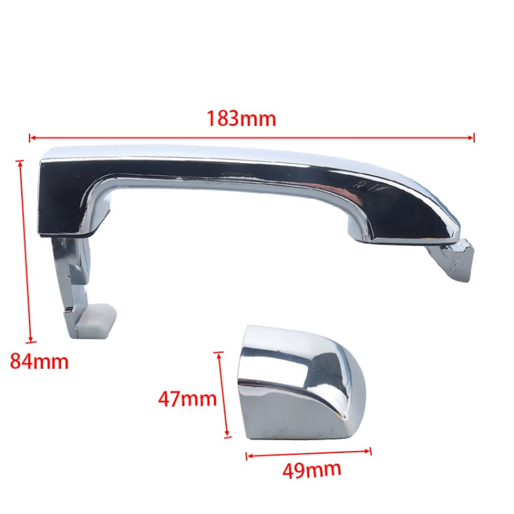 A5197-02 Car Electroplating Outside Door Handle 82662-3J010 for Hyundai Veracruz 2007-2012