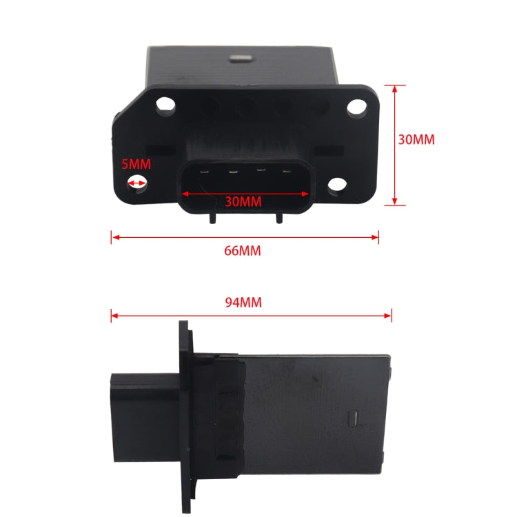 A5230 Car Blower Motor Resistor AC Blower Control Modul 3F2Z18591AA for Ford-Reluova