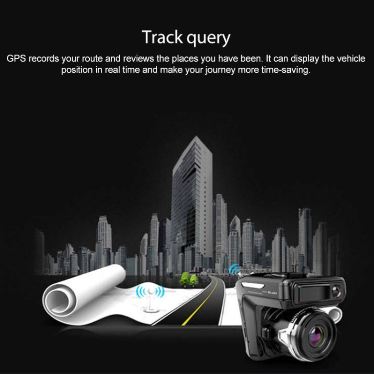 MSY-301 Car DVR Camera + Radar Detector 2.4 inch Screen FHD 1080P, Support GPS / TF Card / G-Sensor / Loop Recording ÎҵÄÉ̵ê