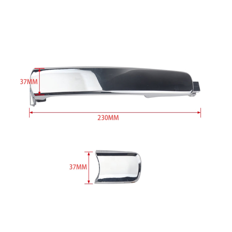 A5404-02 Car Outside Door Handle 80646-CA000 for Nissan