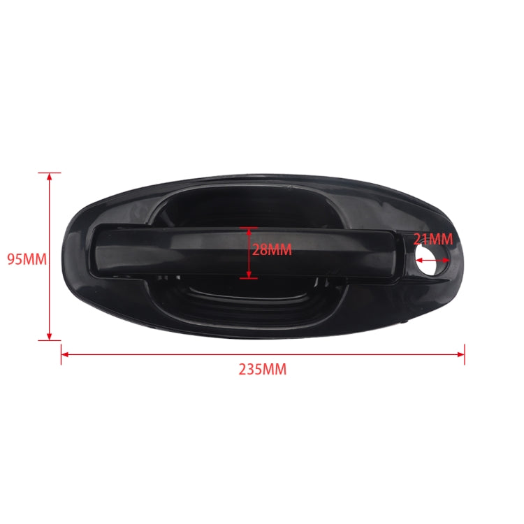 A5406-01 Car Front Left Outside Door Handle for Hyundai Santa Fe 2001-2006 ÎҵÄÉ̵ê